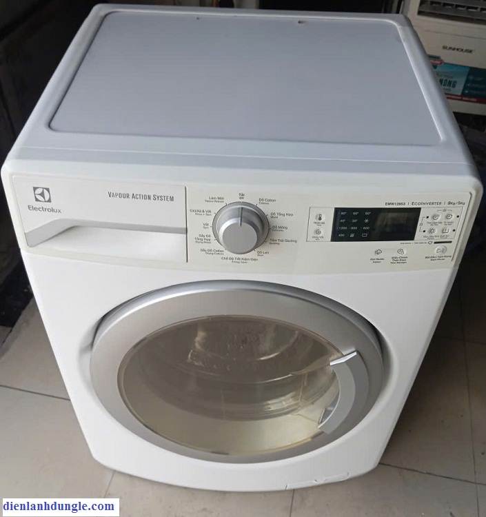 MÁY GIẶT CŨ ELECTROLUX INVERTER 8KG