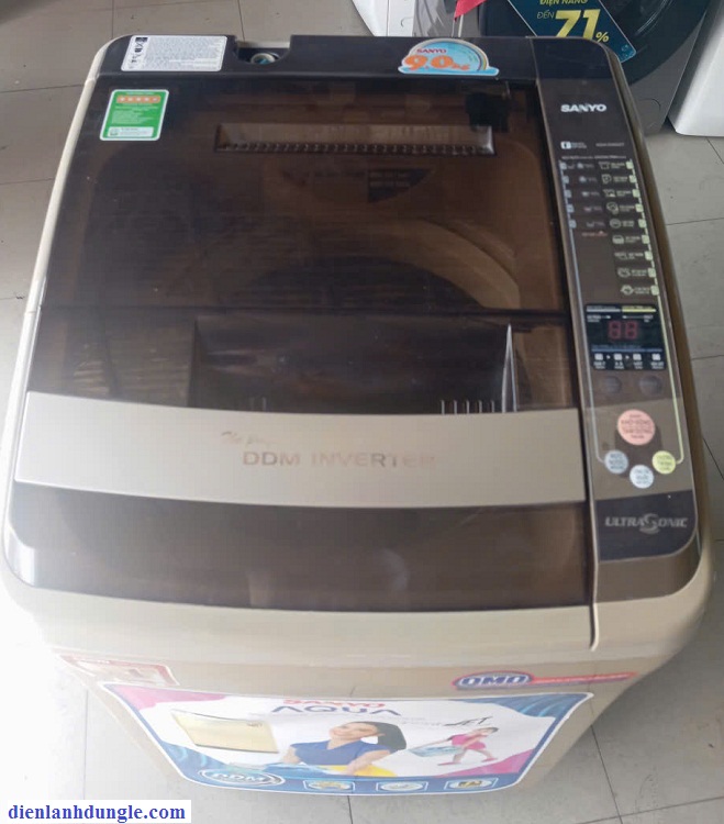MÁY GIẶT CŨ SANYO INVERTER - 9KG