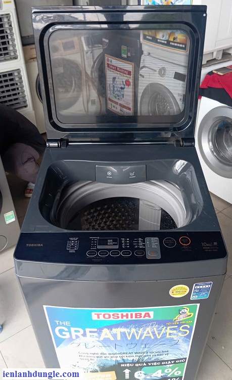 MÁY GIẶT CŨ TOSHIBA INVERTER 10KG