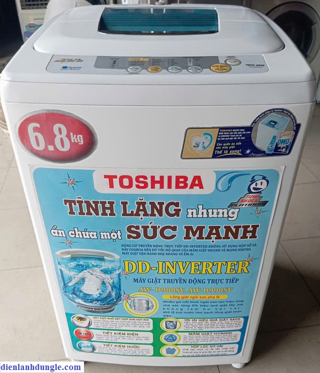 MÁY GIẶT CŨ TOSHIBA 6.8KG