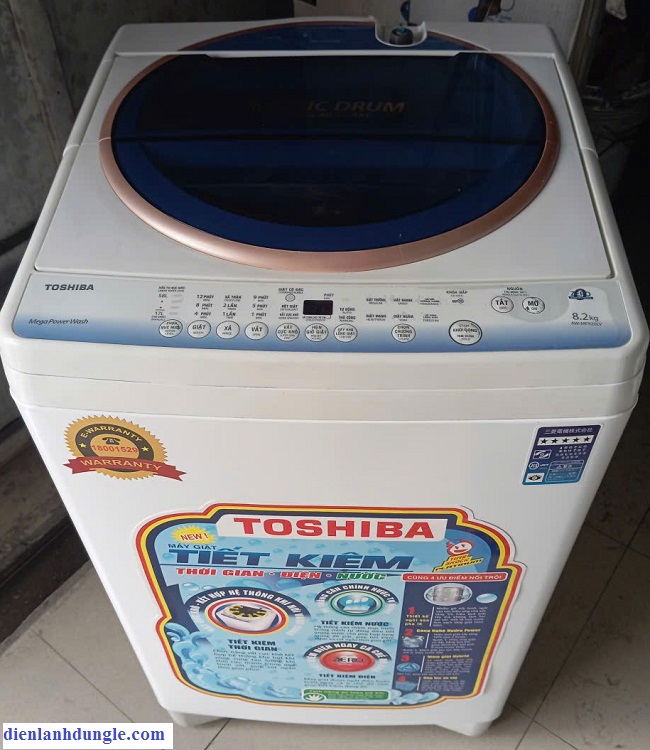MÁY GIẶT CŨ TOSHIBA 8,2KG