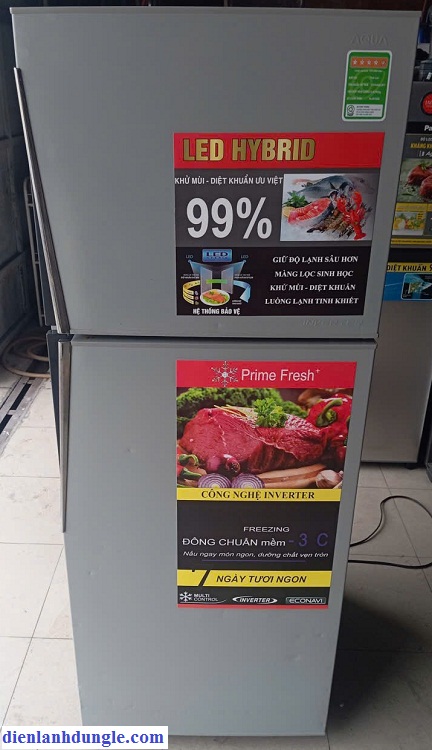 TỦ LẠNH CŨ AQUA 267L - INVERTER