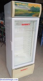 TỦ MÁT CŨ SANAKY 210 LÍT