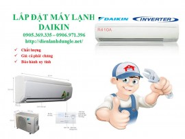 LẮP ĐẶT MÁY LẠNH DAIKIN