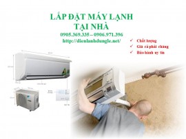 LẮP ĐẶT MÁY LẠNH TẠI NHÀ